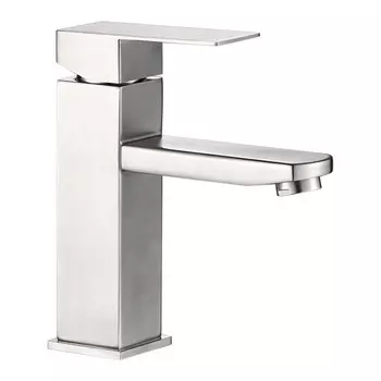 Смеситель для раковины WesnaArt KUBUS KUB13-210 сатин