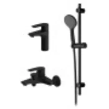 Смеситель для ванны Am.Pm Gem F42990A00 черный