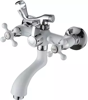 Смеситель для ванны Ammore A3081-C белый