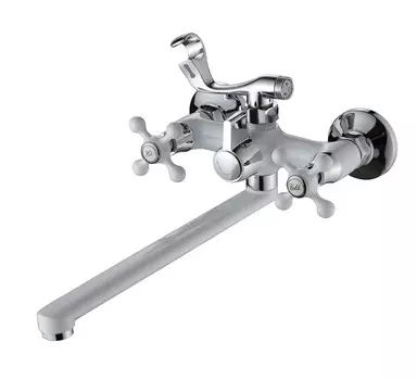 Смеситель для ванны Ammore A4681-C белый