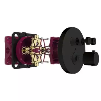 Смеситель для ванны Aquame AQM8802MB