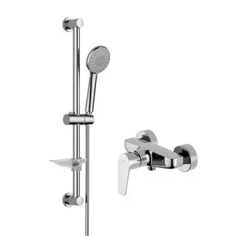 Смеситель для ванны Aquatek БЕТТА AQ1132CR (Set 2в1 AQ1160CR+AQ2013CR)