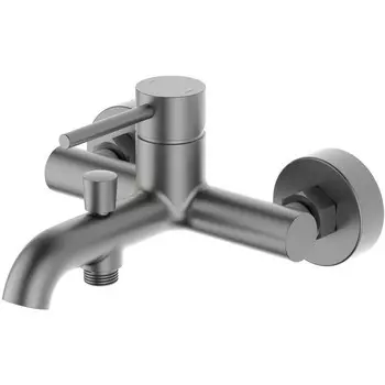 Смеситель для ванны Aquatek ЕВРОПА шлиф. черный хром AQ1340BGM