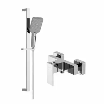 Смеситель для ванны Aquatek ЛИБРА AQ1632CR (Set 2в1 AQ1660CR+AQ2019CR)