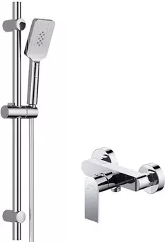 Смеситель для ванны Aquatek ЛИРА AQ1432CR (Set 2в1 AQ1460CR+AQ2018CR)