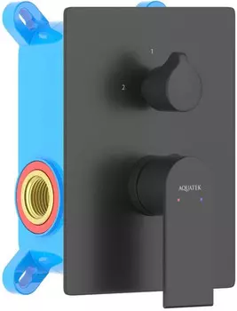 Смеситель для ванны Aquatek ЛИРА AQ1446MB