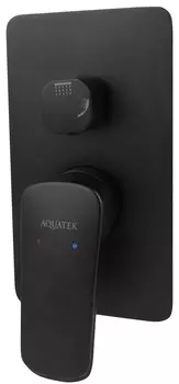 Смеситель для ванны Aquatek ВЕГА AQ1046MB матовый черный