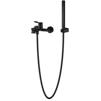 Смеситель для ванны Azario ABILITY черный (AZ-VRY238331PA)