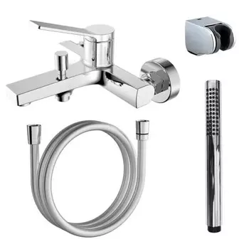 Смеситель для ванны Azario VISE хром (AZ-VSA238330C)