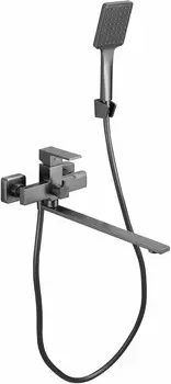 Смеситель для ванны BELZ B22613-3 вороненая сталь