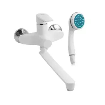 Смеситель для ванны Brimix 556 белый