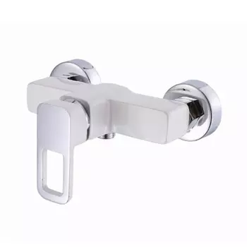 Смеситель для ванны D-Lin D160366-C белый/хром