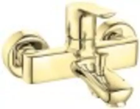 Смеситель для ванны E.C.A LUNA 102802450EX золото