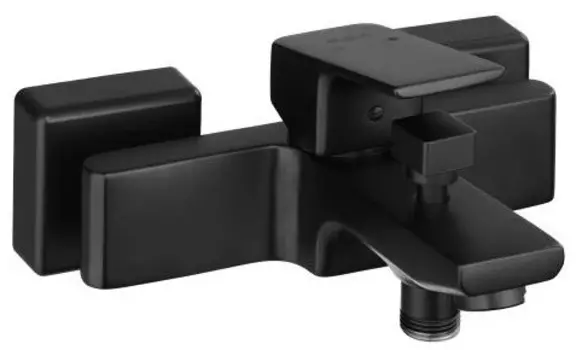 Смеситель для ванны E.C.A TIERA 102102469C1EX матовый черный