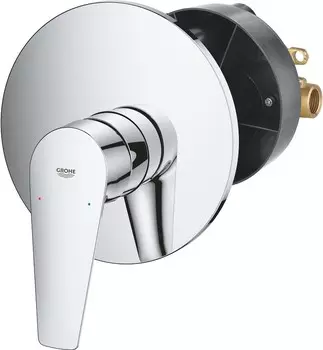 Смеситель для ванны Grohe BauEdge 29078001 хром
