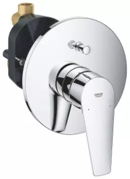 Смеситель для ванны Grohe BauEdge 29079001 хром