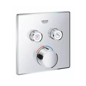 Смеситель для ванны Grohe Grohtherm SmartControl 29148000 (внешняя монтажная часть)