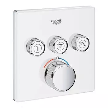 Смеситель для ванны Grohe Grohtherm SmartControl 29157LS0 (внешняя монтажная часть)