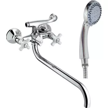 Смеситель для ванны Haiba HB2018 хром