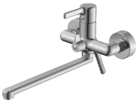 Смеситель для ванны Haiba HB22814 хром