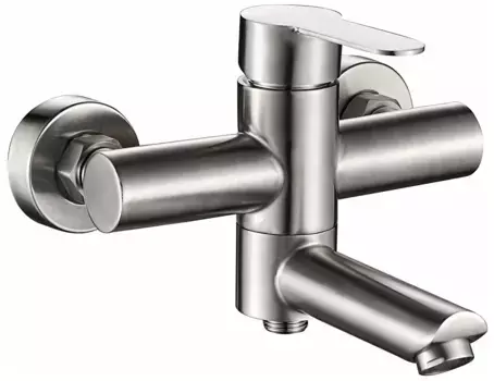 Смеситель для ванны Haiba HB60801 сталь