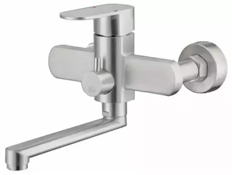 Смеситель для ванны Haiba HB60806 сталь