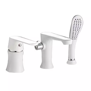 Смеситель для ванны Haiba HB80804 белый