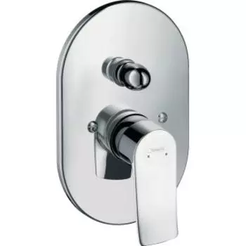 Смеситель для ванны Hansgrohe Metris 31484000 (внешняя монтажная часть)