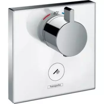 Смеситель для ванны Hansgrohe ShowerSelect Glass 15735400 (внешняя монтажная часть)