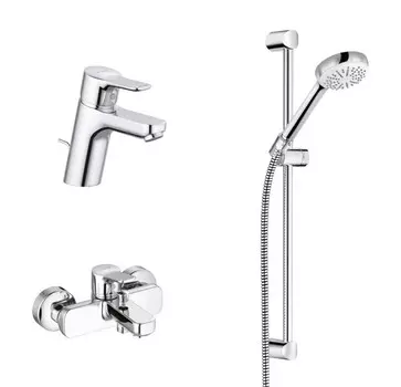 Смеситель для ванны Kludi PURE&EASY 376850565 хром