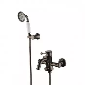 Смеситель для ванны Lemark PERETTO LM6302RB черный кофе