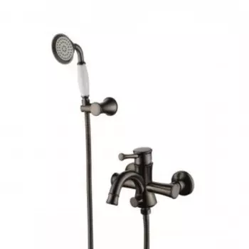 Смеситель для ванны Lemark PERETTO LM6302RB черный кофе