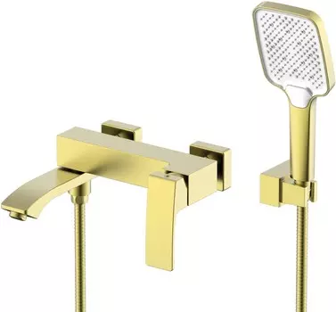 Смеситель для ванны Raglo R01.30.03 сатин золотой