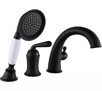 Смеситель для ванны Rose R0212H черный