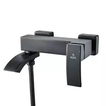 Смеситель для ванны Rose R1552H черный