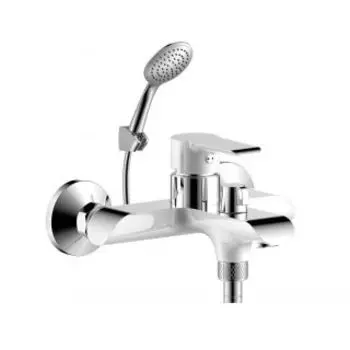 Смеситель для ванны Rossinka W35-31 белый