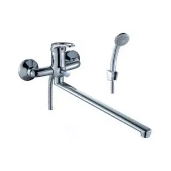 Смеситель для ванны Rossinka W35-33 белый-хром