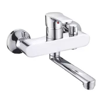 Смеситель для ванны Shevanik S5602 хром