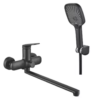 Смеситель для ванны Shevanik S8522H черный
