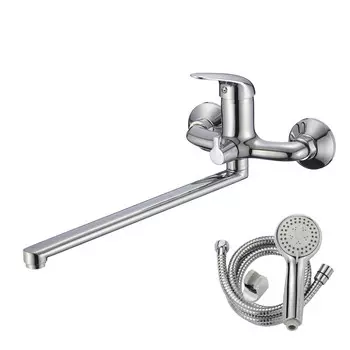 Смеситель для ванны WesnaArt LUCH LUC15-320 хром