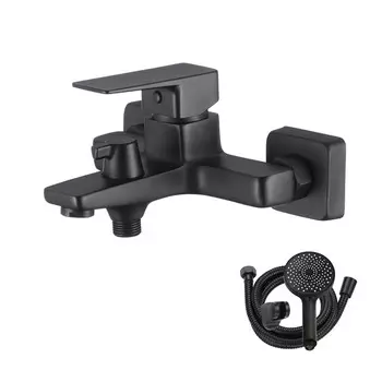 Смеситель для ванны WesnaArt NARCIS NAR06-310BL-25201 черный