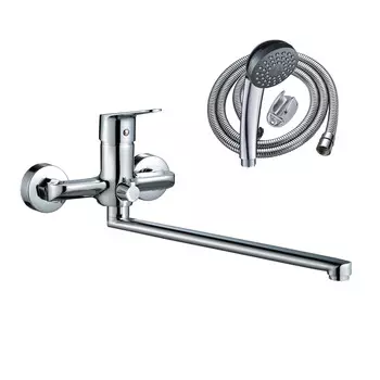 Смеситель для ванны WesnaArt NOVA NOV03-320 хром