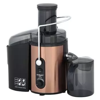 Соковыжималка Scarlett SC-JE50S27 черный/бронза