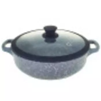 Сотейник Традиция ТМ9287 28см Мрамор