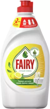 Средство для мытья посуды Fairy 0.45л сочный лимон
