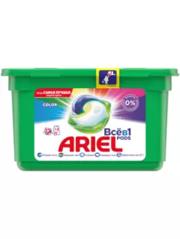 Средство для стирки Ariel Color 3в1 Капсулы 12шт (81578060)