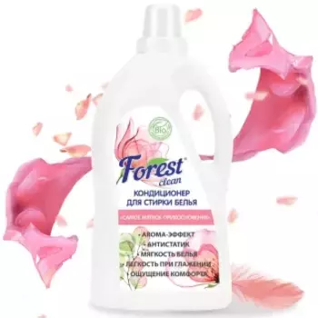 Средство для стирки Forest Clean Самое мягкое прикосновение 1л Кондиционер