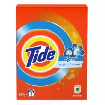 Средство для стирки TIDE Аромат Ленор автомат 0,45кг (81684380) Порошок для стирки