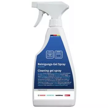 Средство для ухода за техникой Bosch 00311860 Чистящий гель-спрей для духовок 500мл