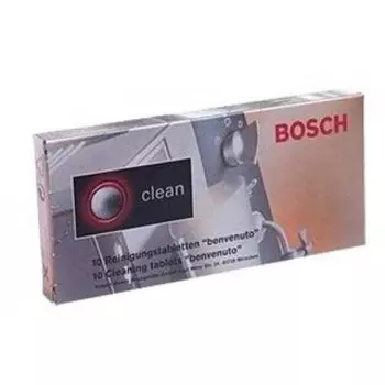 Средство для ухода за техникой Bosch TCZ6001 Очищающие таблетки от жира и масел для кофемашин, 10 шт арт. 00311940 (00310969, 00311770, 00311769, 00311560, 00310655, 00310575)